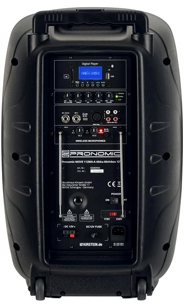 Bluetooth Speaker Pronomic Move 12MA-A ...