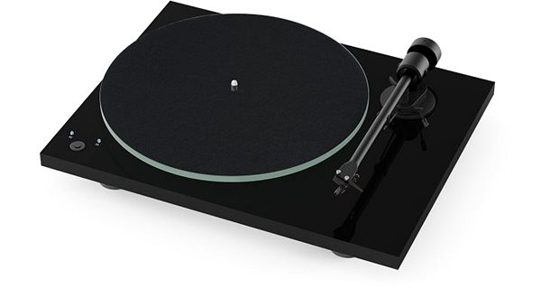 Turntable Pro-Ject T1 Phono SB Piano Lateral view