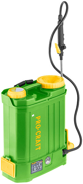 PROCRAFT AS-10 10L cordless sprayer (1×8Ah).