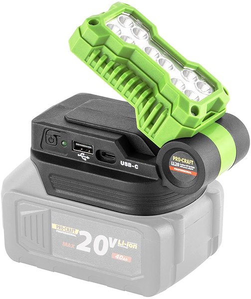 LED Reflector Procraft LED spotlight LL20bb (without battery and charger) ...