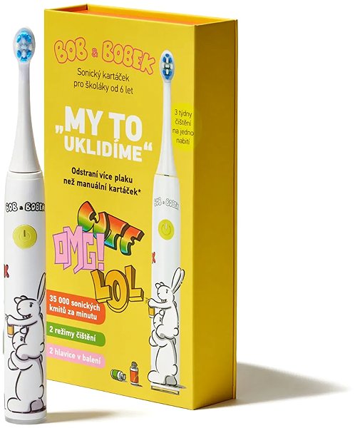 Profesor Max Bob a Bobek OMG - My to uklidíme! electric toothbrush