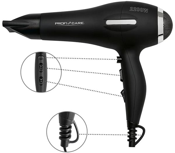 Hair Dryer ProfiCare HT 3017 ...