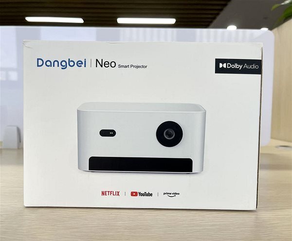 Projektor Dangbei Neo, Mini projektor All in one, 1080p, biely ...