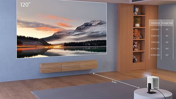 Projector Dangbei Emotn N2 + table holder ...