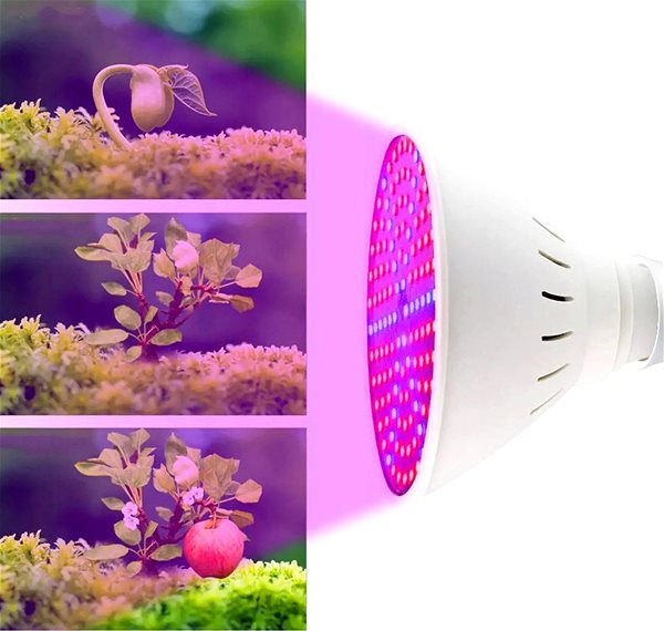 Záhradné osvetlenie Gardlov 16348 LED Lampička na pestovanie rastlín s klipom Grow 9,5 W ...