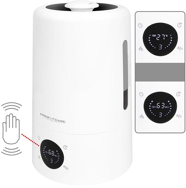 Air Humidifier ProfiCare LB 3077 Features/technology