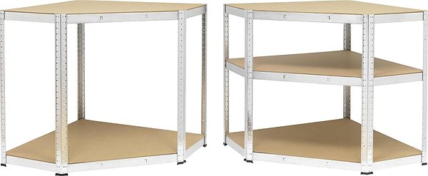 Shelving Unit Profi Tools Zeus TC-081 180 × 90 × 70 × 40 cm ...