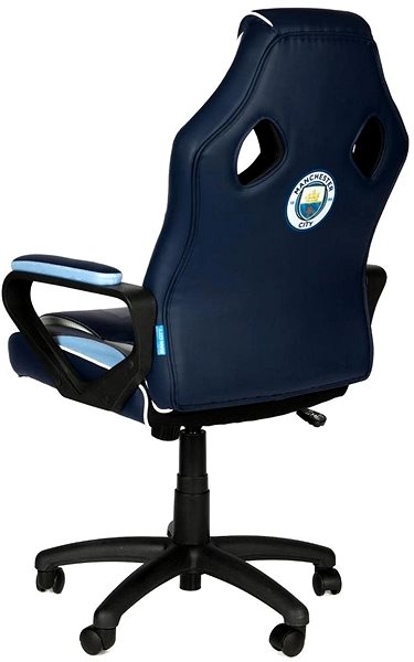 Gamer szék PROVINCE 5 Manchester City FC Quickshot Hátoldal