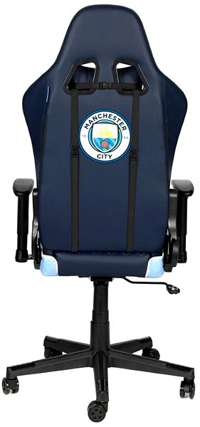 Gamer szék PROVINCE 5 Manchester City FC Sidekick Hátoldal