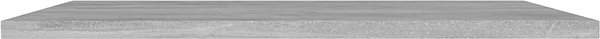 Polica Prídavné police 8 ks betónovo sivé 40 × 50 × 1,5 cm drevotrieska 805195 Screen