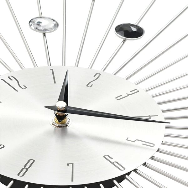 Nástenné hodiny Nástenné hodiny so strojčekom Quartz 50 cm moderný dizajn Vlastnosti/technológia