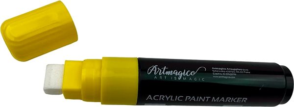 Popisovač Artmagico akrylový popisovač Jumbo 15 mm, žltý ...