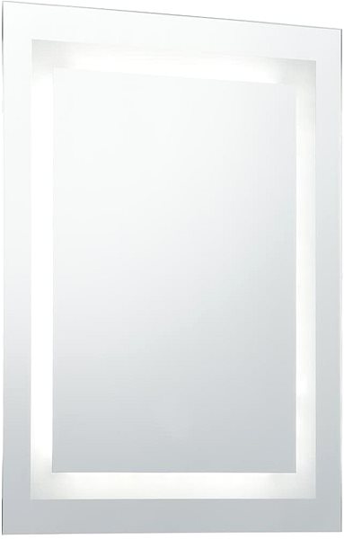 Zrkadlo Kúpeľňové zrkadlo s LED svetlami a dotykovým senzorom 60x100 cm ...