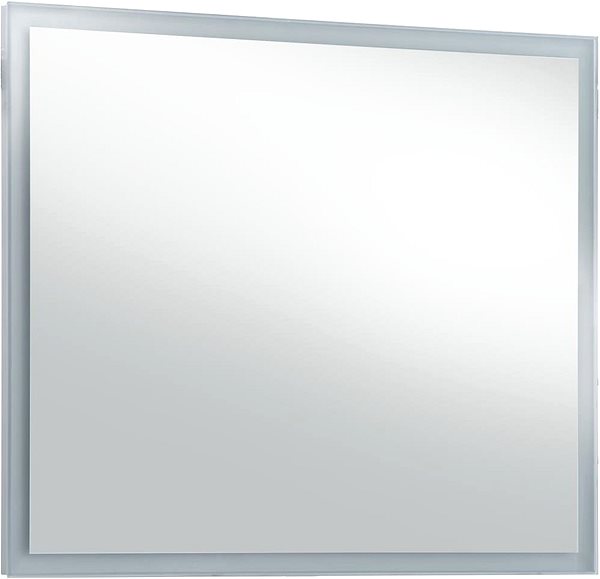 Zrkadlo Kúpeľňové nástenné zrkadlo s osvetlením LED 80 x 60 cm ...