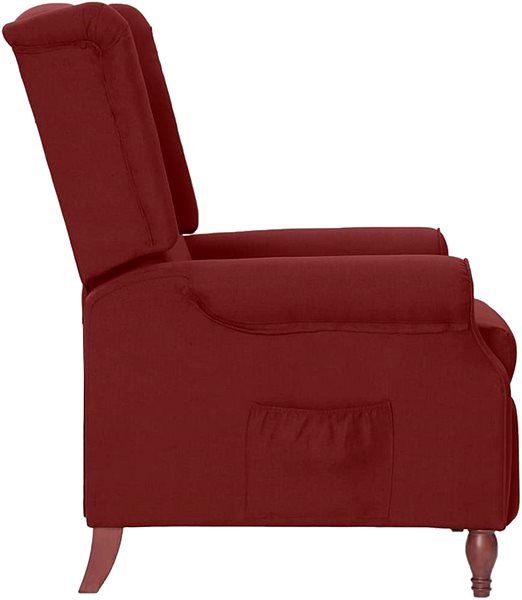 Křeslo SHUMEE 3místné masážní polohovací křeslo, textil, hnědé, 3084388 ...