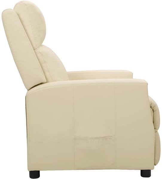 Křeslo SHUMEE elektrické polohovací křeslo, textil, fialové, 3073643 ...