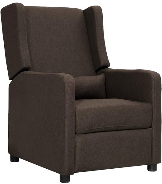 Křeslo SHUMEE křeslo, textil, tmavě šedé, 325736 ...
