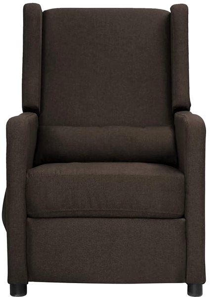 Křeslo SHUMEE křeslo, textil, tmavě šedé, 325736 ...