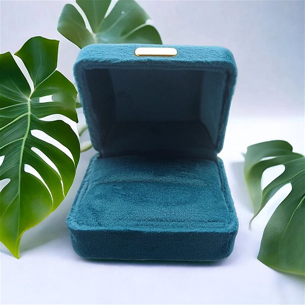 Flor De Cristal Silver Ring Heart size 54 (Ag 925/1000, 2g).