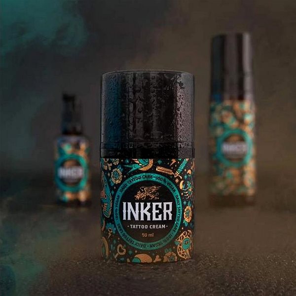 Body cream Mr Drwal Inker body cream for tattoos 50 ml .