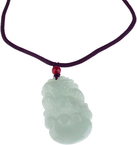 Feng Shui Harmony Jadeite Horse of Luck for 2026 Necklace.