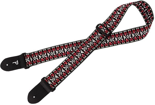 Gitarrengurt PERRIS LEATHERS 287 Poly Pro Red And White Hootenanny ...