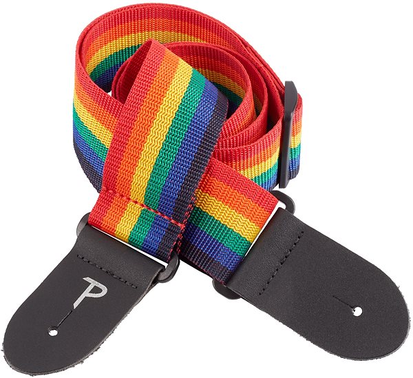 Gitár heveder PERRIS LEATHERS Poly Pro Extra Long Rainbow ...