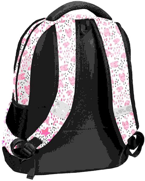 School backpack PASO Barbie White, Pink .
