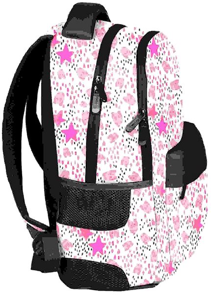 School backpack PASO Barbie White, Pink .
