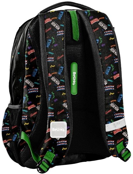 School backpack PASO Marvel Comics, Black .