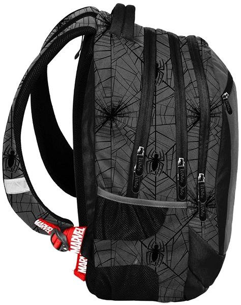 School backpack PASO Spiderman, Grey .
