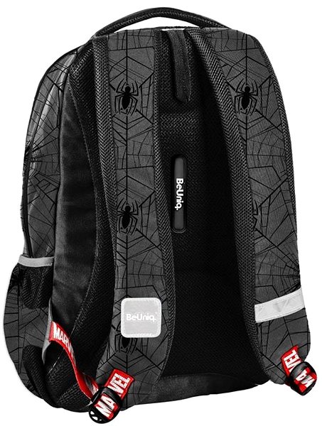 School backpack PASO Spiderman, Grey .