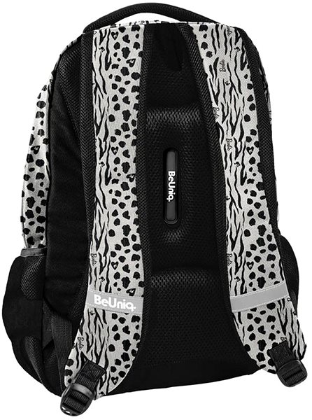 School backpack PASO Barbie, Black and White .