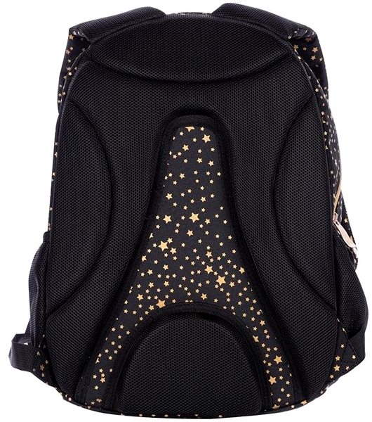 School Backpack HEAD Golden Effect Midnight Sky, Black .