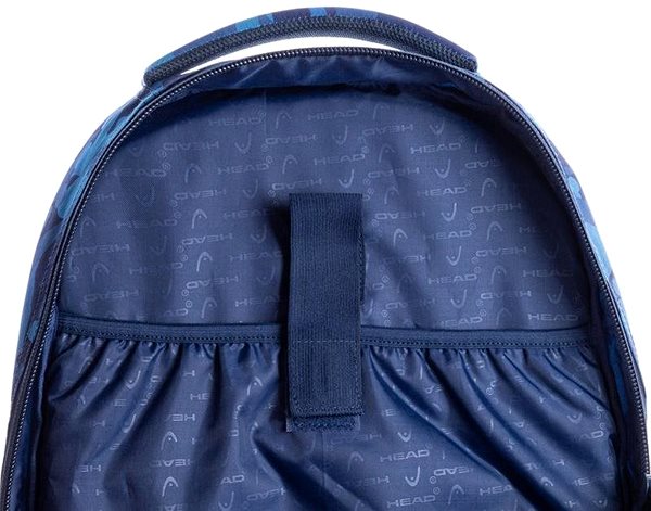 HEAD School Backpack Game On Moro Fan , Blue .