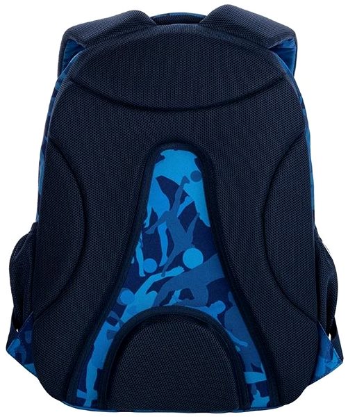 HEAD School Backpack Game On Moro Fan , Blue .