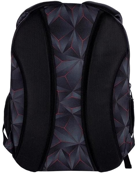 School backpack HEAD Red Lava black .