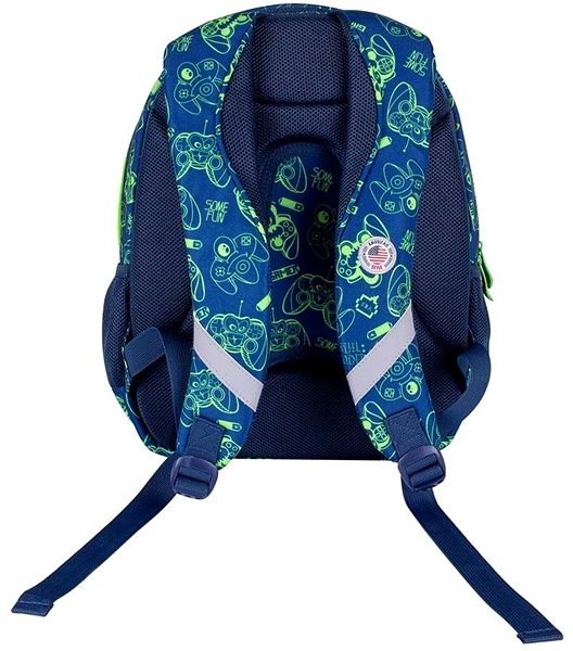 School backpack HEAD Gamer blue .