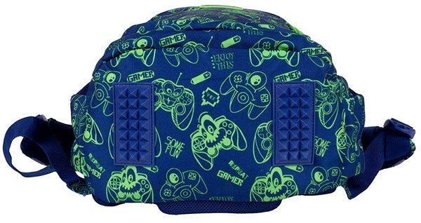 School backpack HEAD Gamer blue .