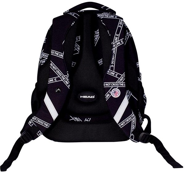 School backpack HEAD Dont Cross black .