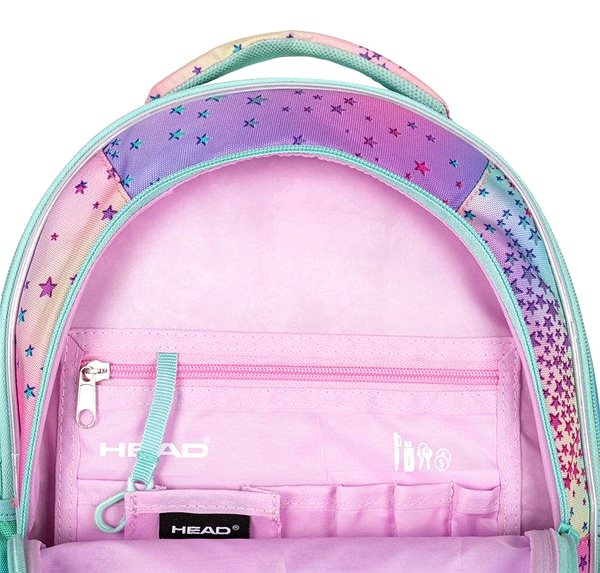 School Backpack HEAD Kitty Ombre, Multicolour .