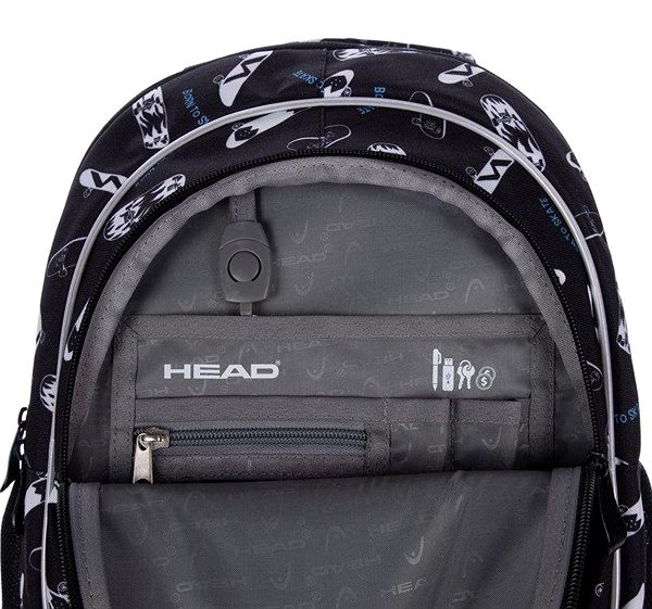 HEAD Just Ride School Backpack Black .