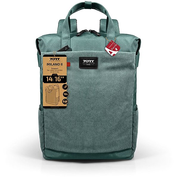 Laptop Backpack PORT DESIGNS Milano II ECO Totepack 14–16