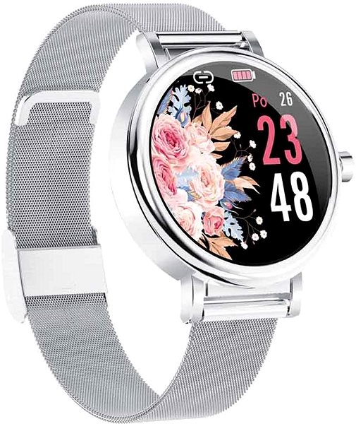 Smart Watch Printwell PW-105, Silver ...