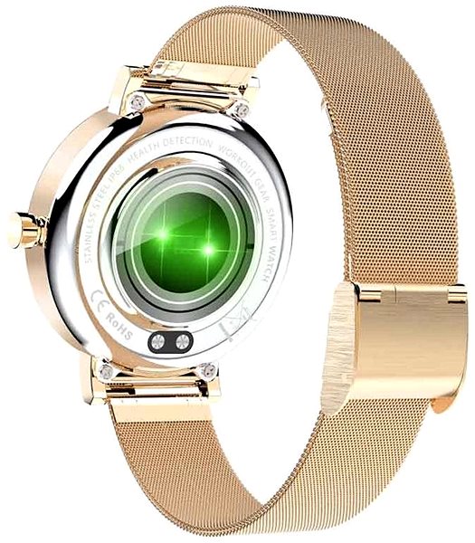Smart Watch Printwell PW-105, Gold Back page