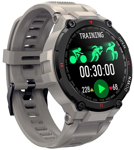 Smart Watch Printwell PW-107, Grey Lateral view
