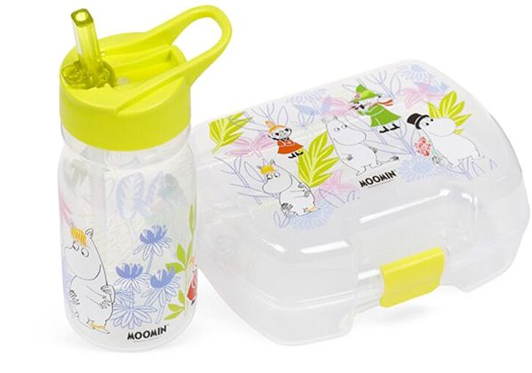 Lunch Box Puckator Set - Lunch Box and Water Bottle - Moomin Tammi ...