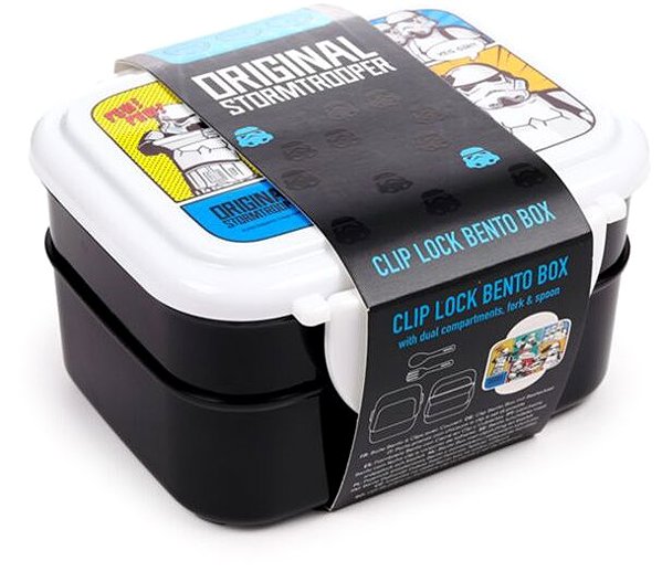 Lunch Box Puckator Lunch Box with Cutlery Bento Box - The Original Stormtrooper - Comics ...