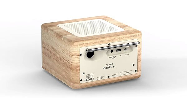 Radio PURE Classic C-D4 white/oak ...