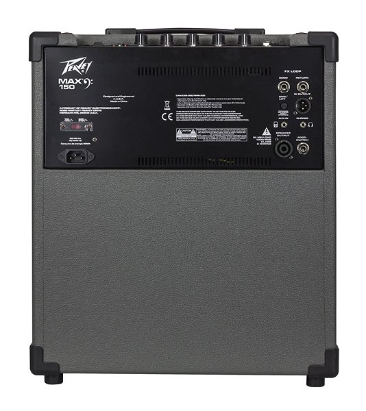 Combo Peavey Max 150 Back page